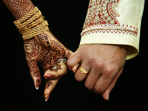 wedding hands