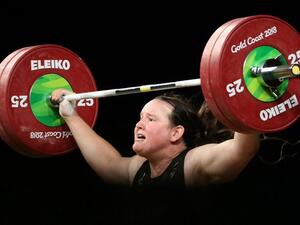 Weightlifter Laurel Hubbard