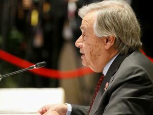 الأمين العام للأمم المتحدة أنطونيو غوتيريش