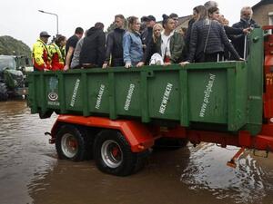 احوال جوية قاسية في وهولندا 