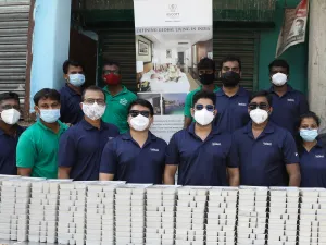 أسكوت تقدم للهند 1.5 مليون روبية هندية دعمًا لجهود الإغاثة في مواجهة الجائحة