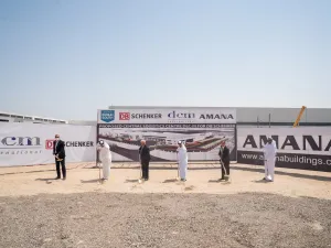 "دي بي شينكر" تضع حجر الأساس لمنشأتها الثالثة في المنطقة اللوجستية بدبي الجنوب