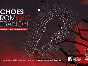 Echoes from Lebanon is a scream from Lebanon to the world, a shout to be heard echoing all over the world. Visit the Exhibition on www.artsandpolitics.me