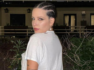 Halsey is currently expecting her first child with her partner Alev Aydin