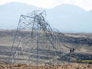 استهداف برج لنقل الكهرباء