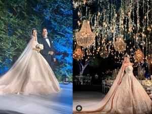 The lavish wedding of former Hezbollah MP slammed.