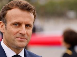 الرئيس الفرنسي إيمانويل ماكرون