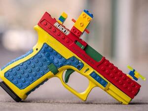 Real pistol that looks like ‘lego’