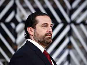 Lebanon's PM-designate Saad Hariri is in a foreign tour 