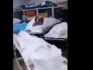 تكدس جثث ضحايا كورونا