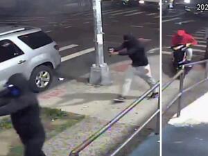 مشهد من اطلاق النار 