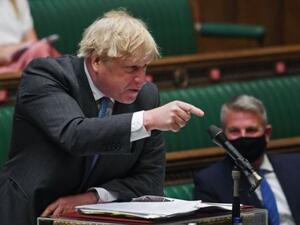 رئيس الوزراء البريطاني بوريس جونسون