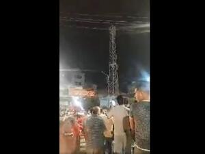 جانب من الحادث 