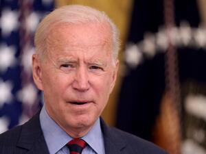 Biden's approval rating down by 10 percent