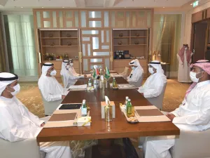 بهدف التباحث حول مستجدات العمل الاقتصادي الخليجي المشترك وأطر تطويره معالي عبيد حميد الطاير يلتقي الأمين العام لمجلس التعاون لدول الخليج العربية