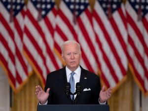 Biden stands 'squarely behind' decision to exit from Afghanistan