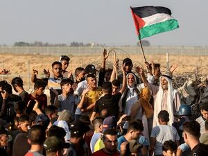 dozens injured during Gaza border protests