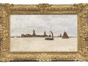  "De Voorzaan en de Westerhem" by Claude Monet