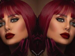 Lady in Red! Zainab Fayyad Stuns During 'Dinner With Him'.. Check out Their Pictures