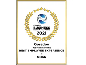 Ooredoo تحقق فوزاً مزدوجاً ضمن جوائز مجلة الأعمال الدولية لعام 2021