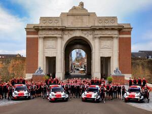 فريق "جازو للسباقات" يختتم رالي إيبر في بلجيكا ويعتلي منصة التتويج