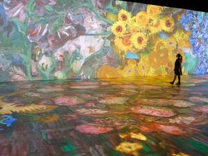 The immersive Van Gogh exhibit