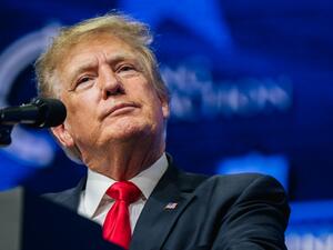 Donald Trump hosted a rally in Cullman, Alabama.