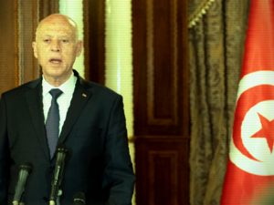 Tunisian President Kais Saied