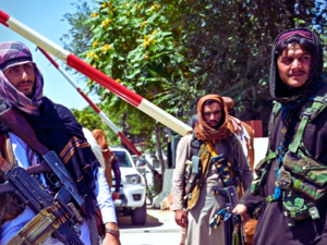 Taliban fighters 