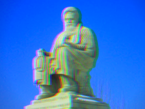 Abdul Ali Mazari statue