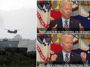 The Taliban takes over the Afghan capital Kabul.