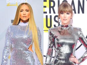 جينيفر لوبيز وتايلور سويفت