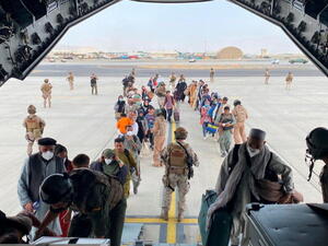 إجلاء من أفغانستان