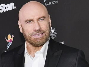 Travolta appears to be looking ahead to the future 