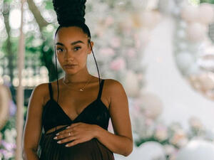 Pinnock first announced she was expecting in May.