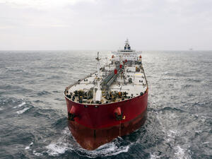 first Iranian fuel tanker for Lebanon enters Mediterranean