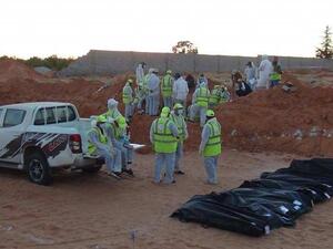 مقبرة جماعية في مدينة ترهونة