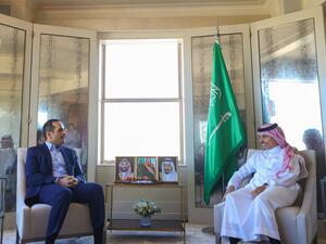 نيويورك لقاء بين وزيري الخارجية السعودي والقطري