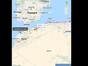 الرحلة المغربية الاخيرة في الاجواء الجزائرية
