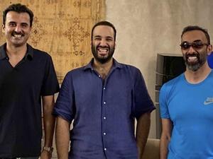 وقال العساكر في تغريدة له على تويتر ان لقاء ودي اخوي جمع المسؤولين الثلاث