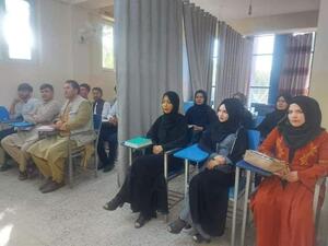 صورة من جامعة ابن سينا في كابول