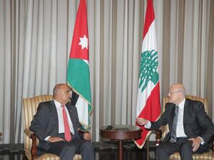 Jordanian prime minister arrived in Beirut