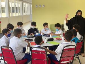 Dubai Customs organizes IPR awareness workshops for Al Hudaibia Elementary School students 