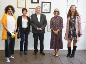 Abu Dhabi Festival presents Emirati artist Aisha Juma in “Beyond Belief”, an exhibition bringing together a variety of artworks from more than 35 artists.