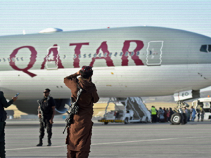 Qatar Airways commercial get in Kabul