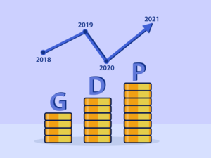 GDP business vector