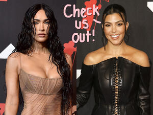 ميغان فوكس وكورتني كارداشيان