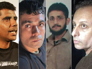 الأسرى الأربعة المعاد اعتقالهم بعد الفرار من سجن جلبوع