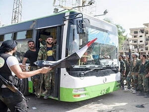 المسلحون في درعا يتوجهون إلى إدلب