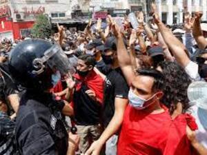 مظاهرة في تونس